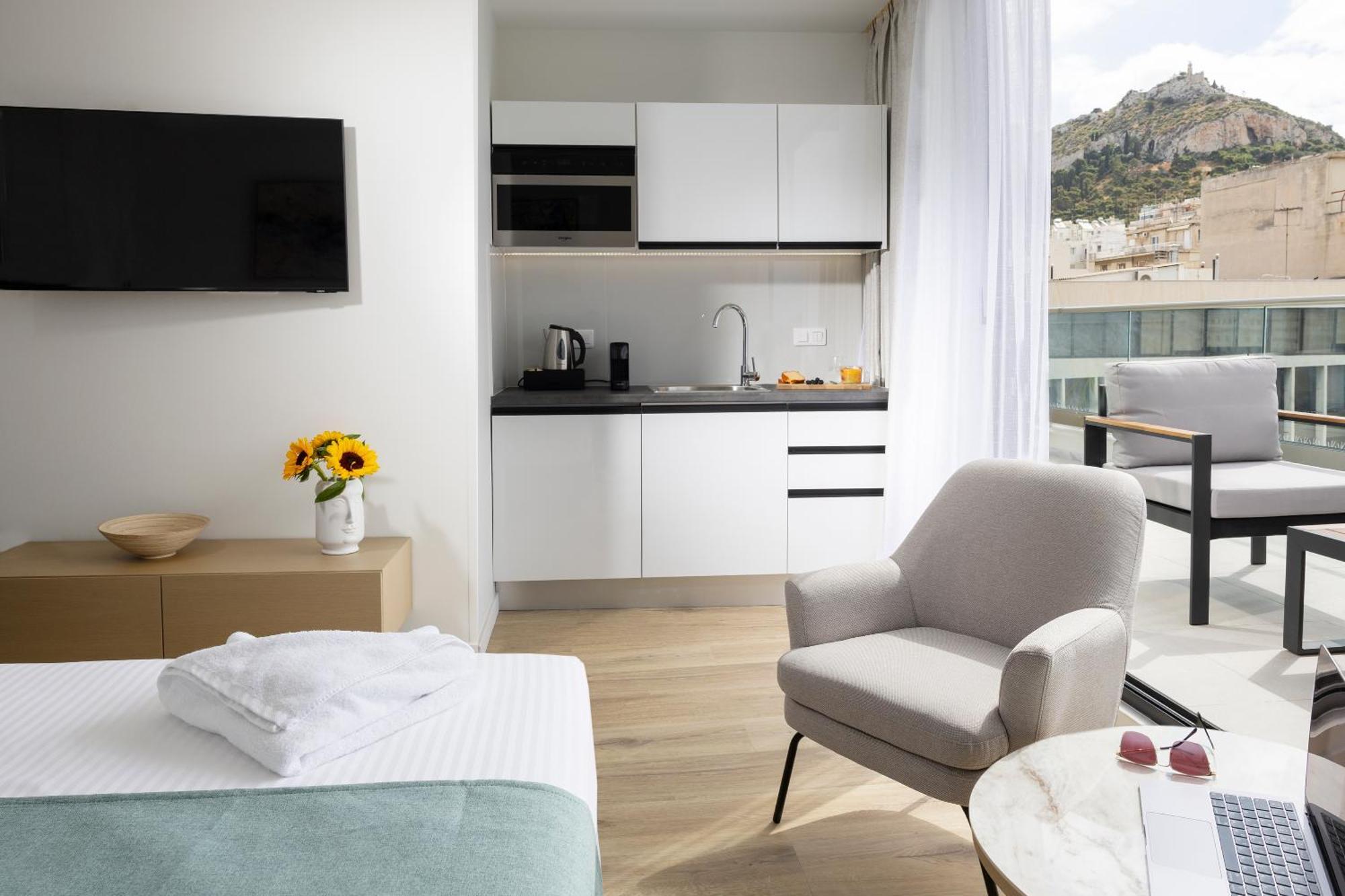 Hestia - Asklipiou 9 Aparthotel Aten Exteriör bild
