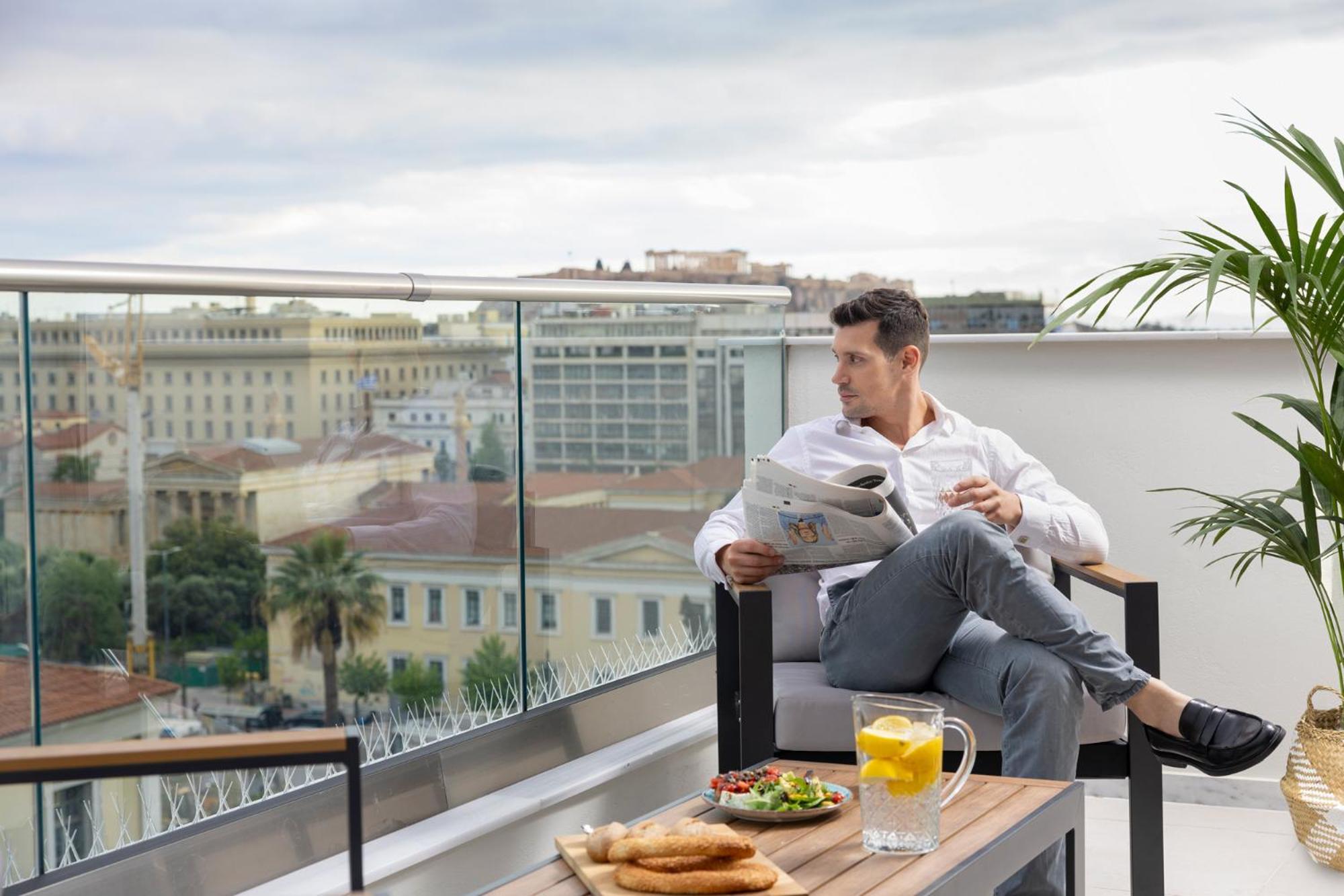 Hestia - Asklipiou 9 Aparthotel Aten Exteriör bild